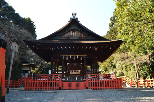 建勲神社の「拝殿」