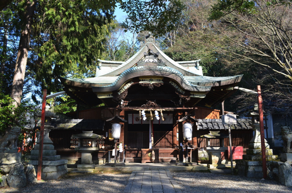 粟田神社の本殿