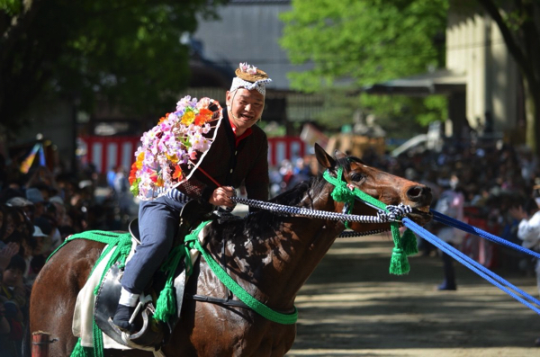 5月5日に行われる「駈馬神事」