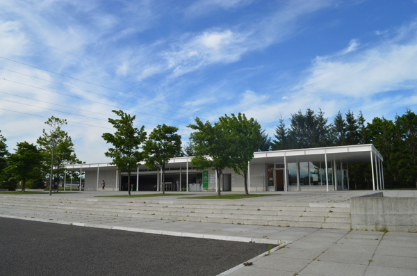 モエレ沼公園の駐車場