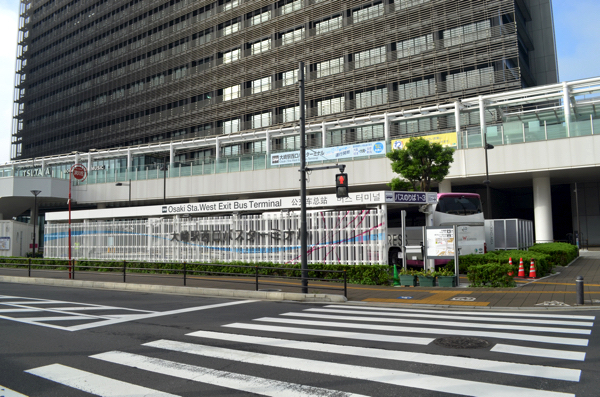 大崎駅西口バスターミナル