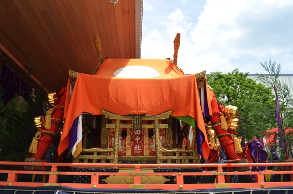 田中社のお神輿