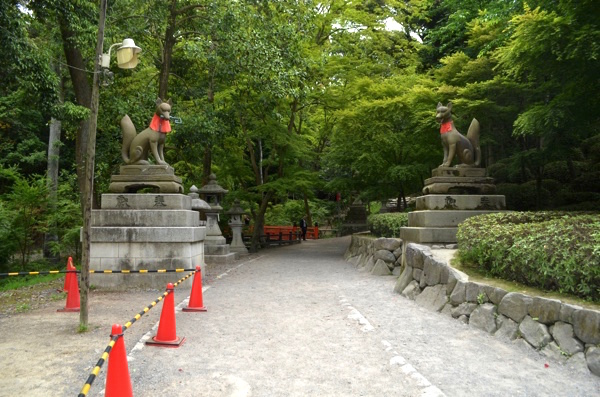 稲荷山・神田への参道