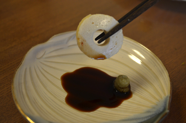 わさび醤油で際立つ美味しさ!