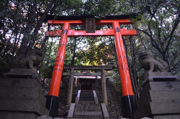 大岩神社の鳥居