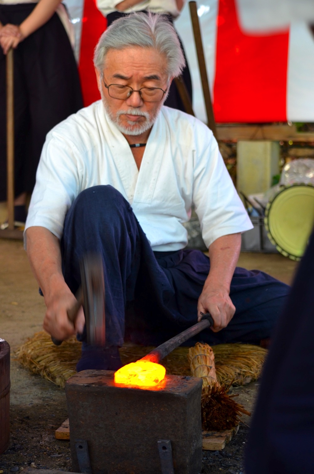 日本刀公開鍛錬奉納