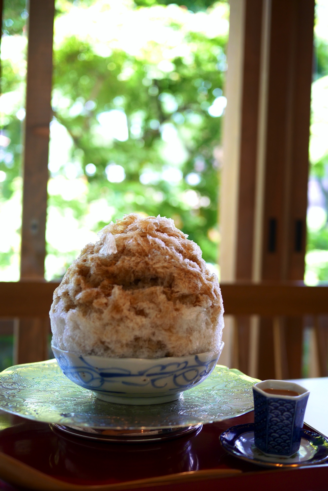 焙じ茶みつ きなこ練乳付き