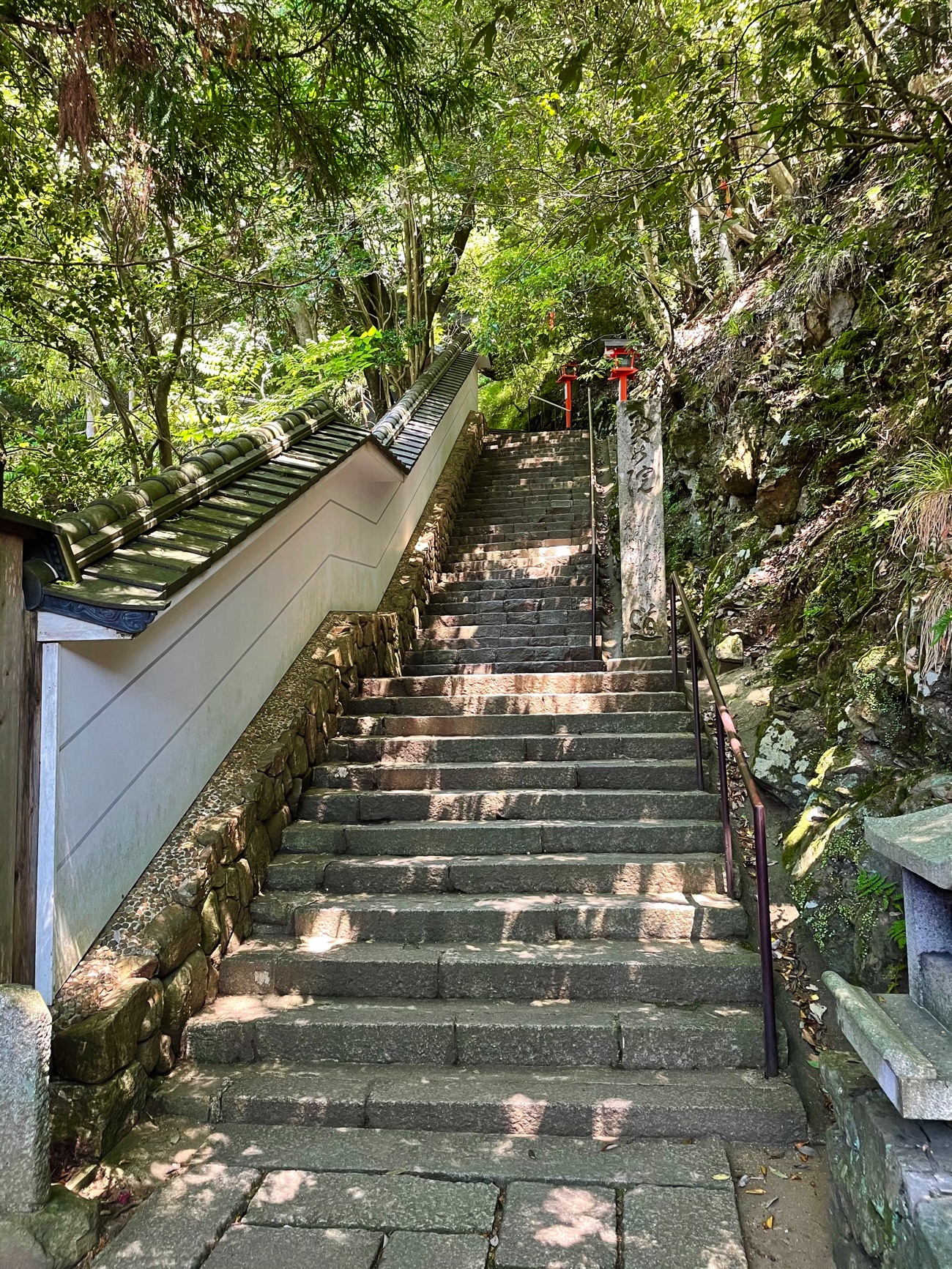 鞍馬寺の参道