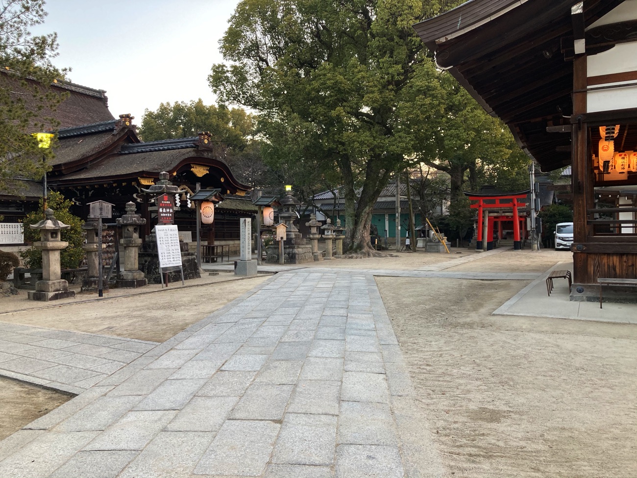 藤森神社の本殿