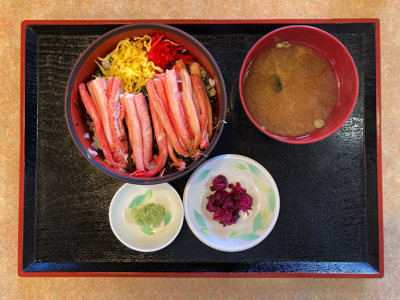 かに丼（1,730円）