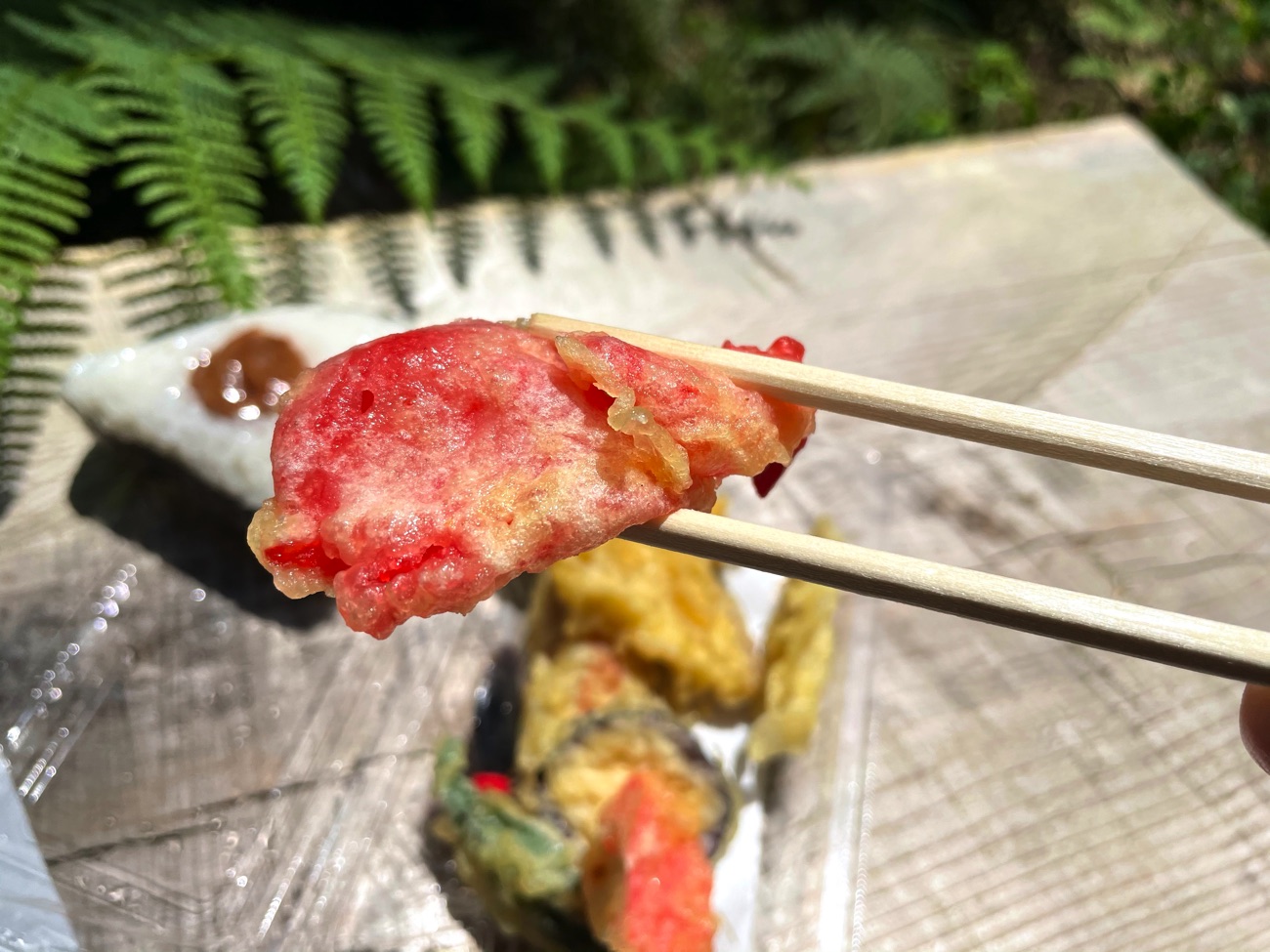 紅生姜の天ぷら