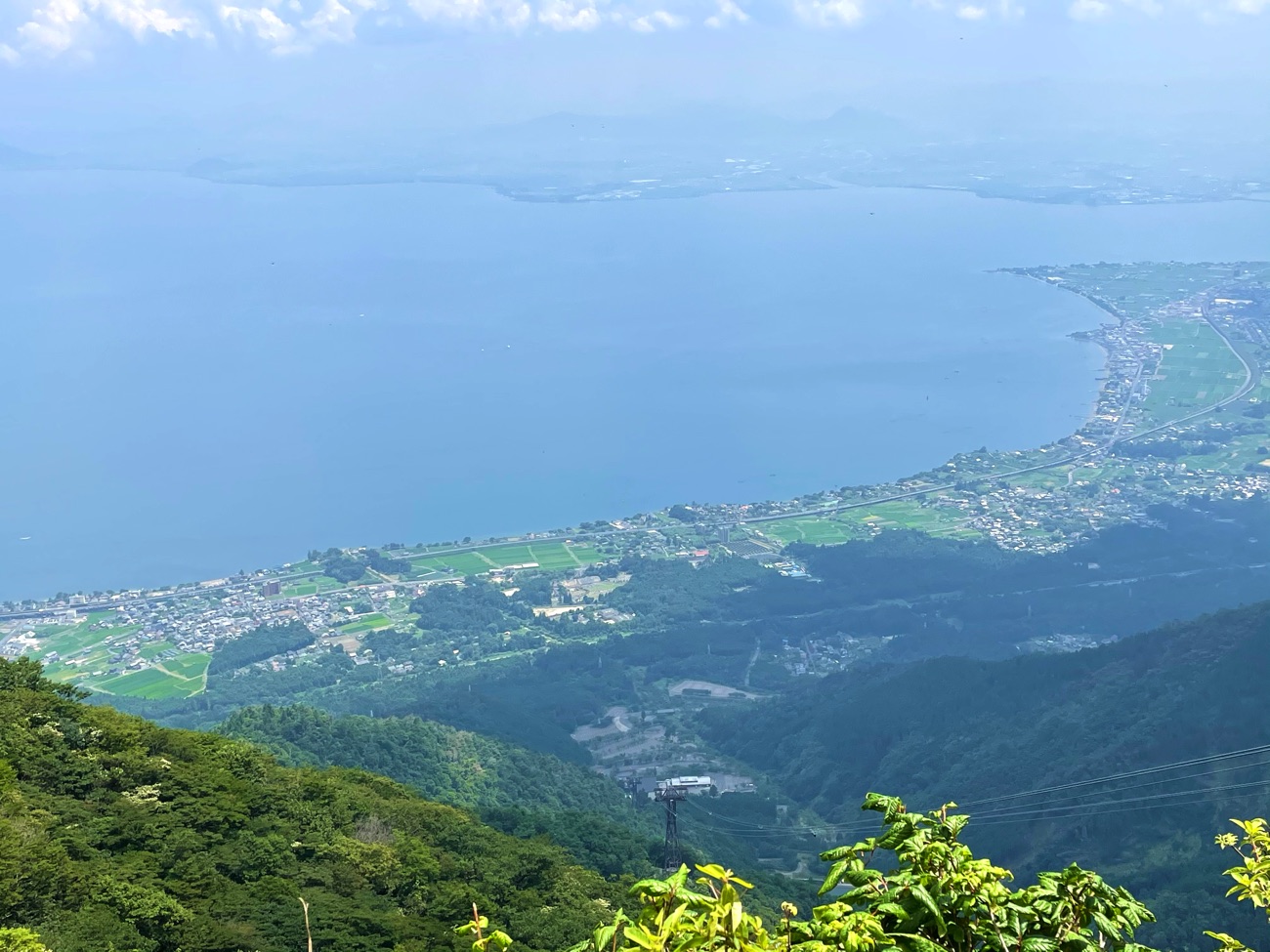 雄大な琵琶湖の景色