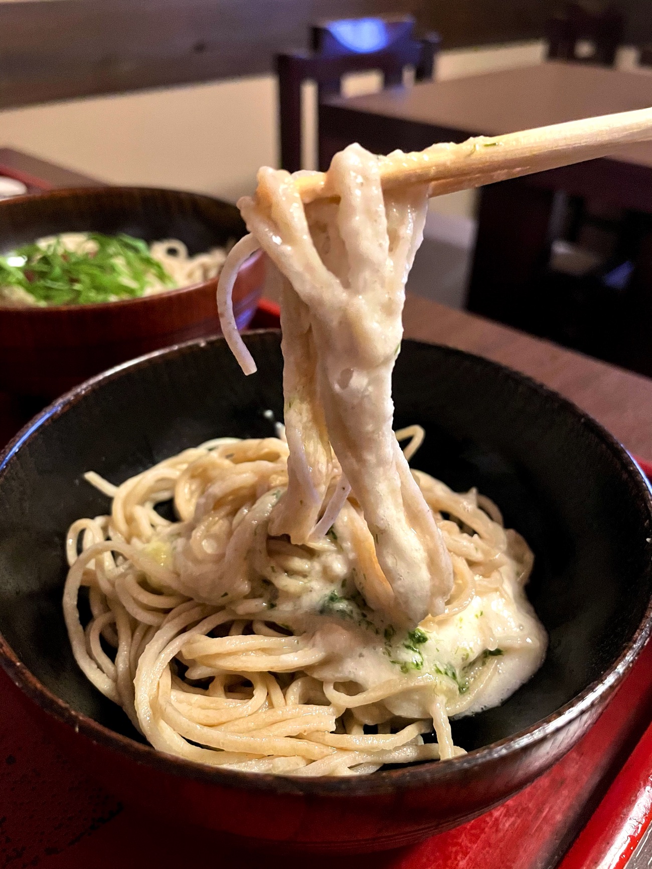 食欲をそそるとろろ