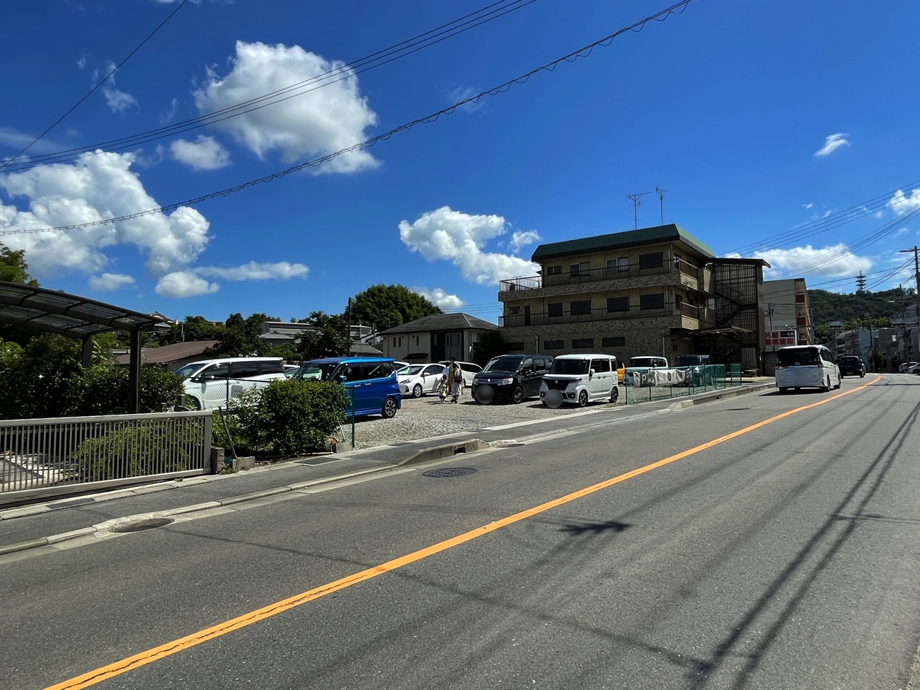 「菓寮 伊藤軒」の第二駐車場