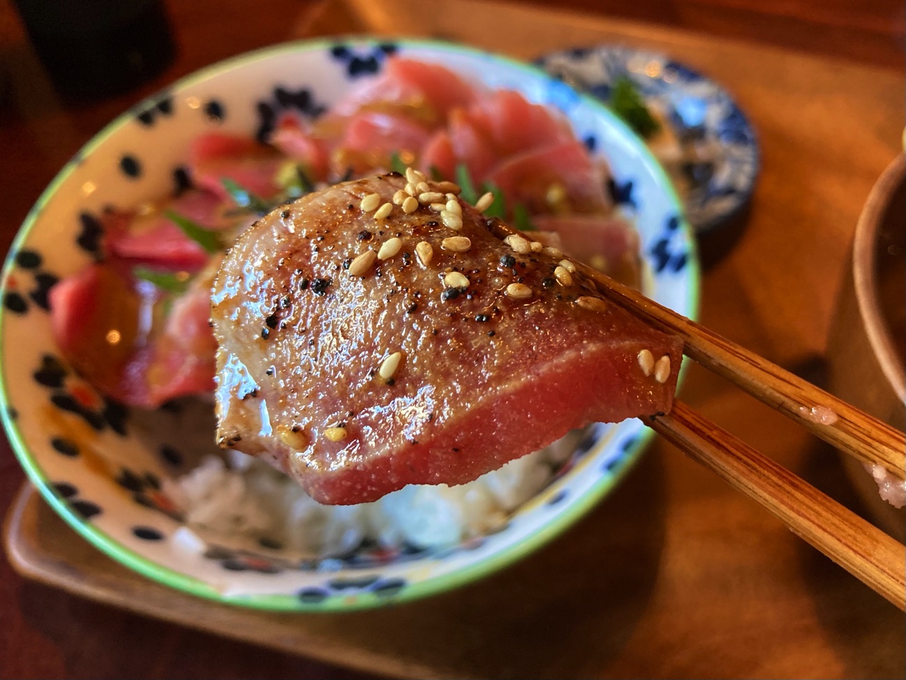 本まぐろ炙りが美味しかった!