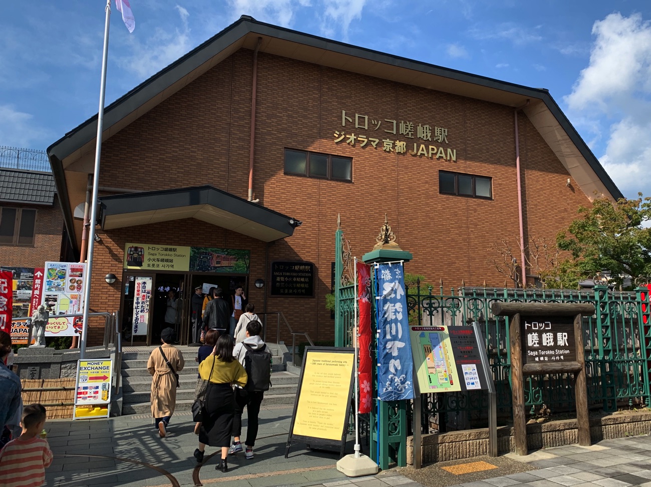 トロッコ嵯峨駅