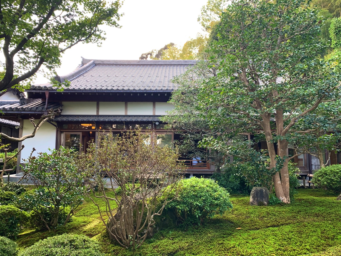 庭園から見た書院