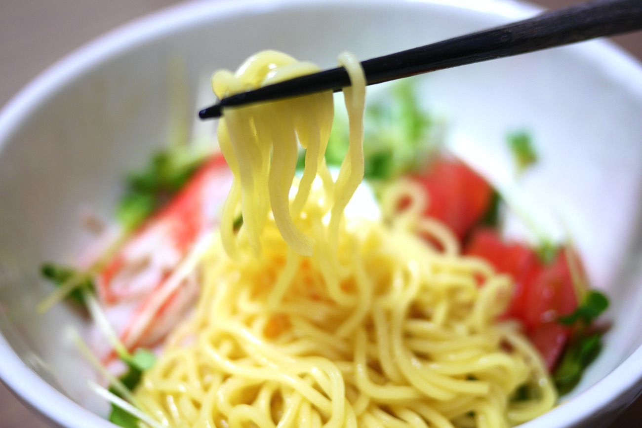 麺もほぐれて食べやすい!