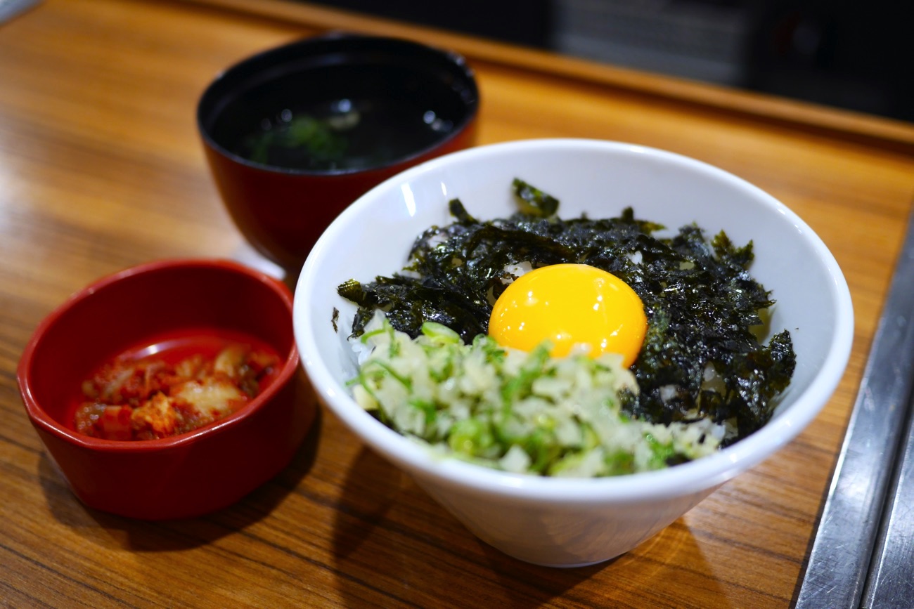 焼肉定食のセット