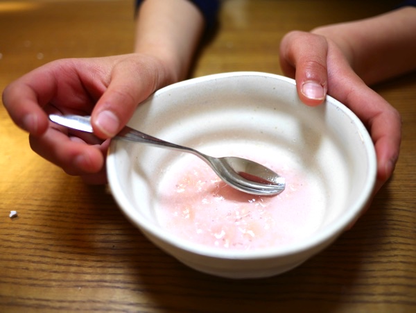 まずは「おくすり飲めたね」の味をチェック!