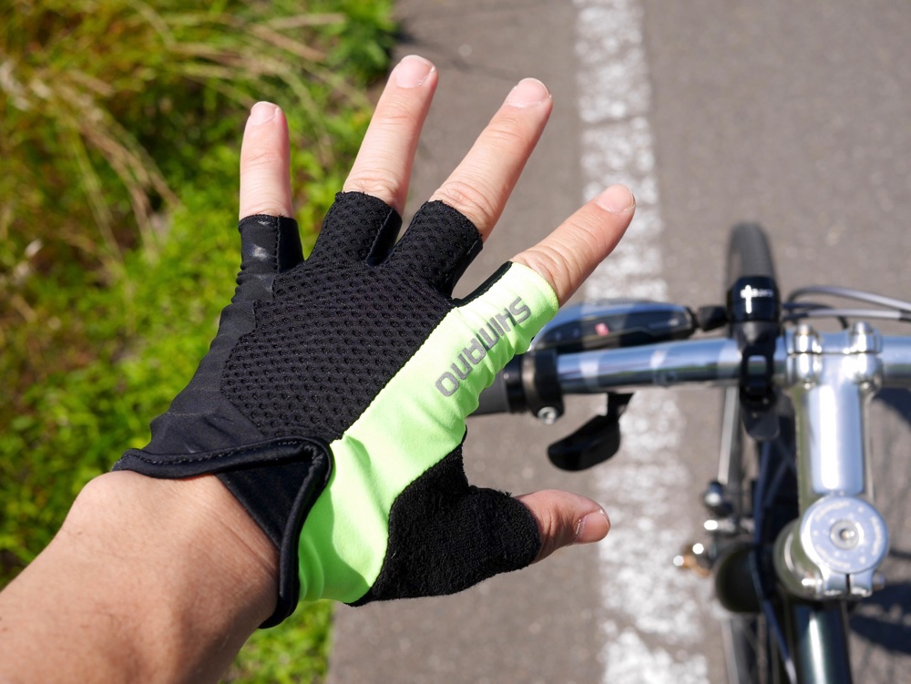 自転車の長距離ライドで手のひらが痛い ロードバイク クロスバイクにはグローブ着用が必須でウィッシュ 下書き ごりらのせなか