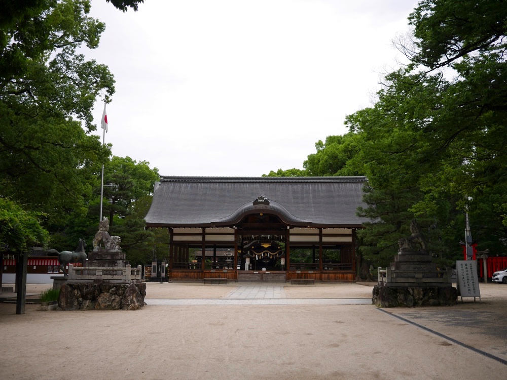 藤森神社の拝殿