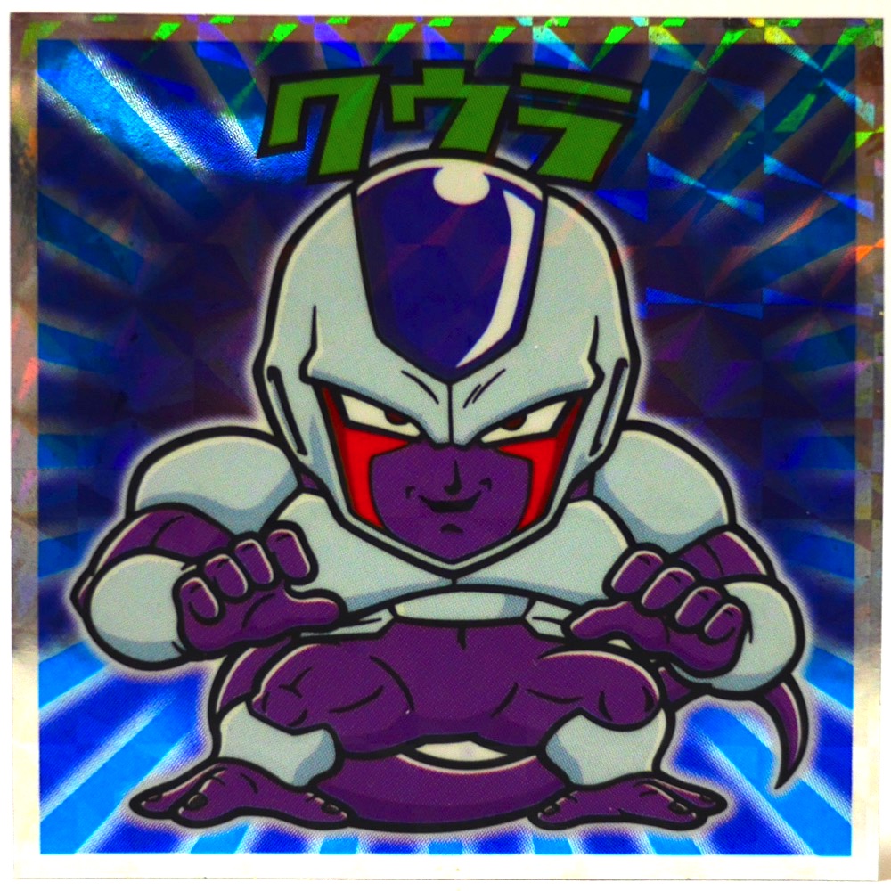 ドラゴンボールマン　シール　Z ドラゴンボールマンチョコZ シール コンプ画像リスト 裏書き